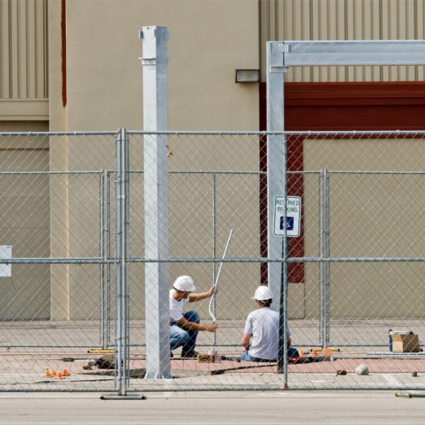 how long can i rent the temporary fence for my work site or event in Ipswich SD